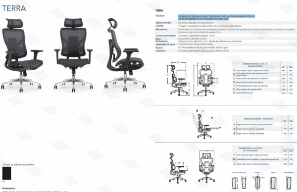 OfiTerra silla gerencial - Imagen 8
